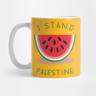 I stand with palestine Mug